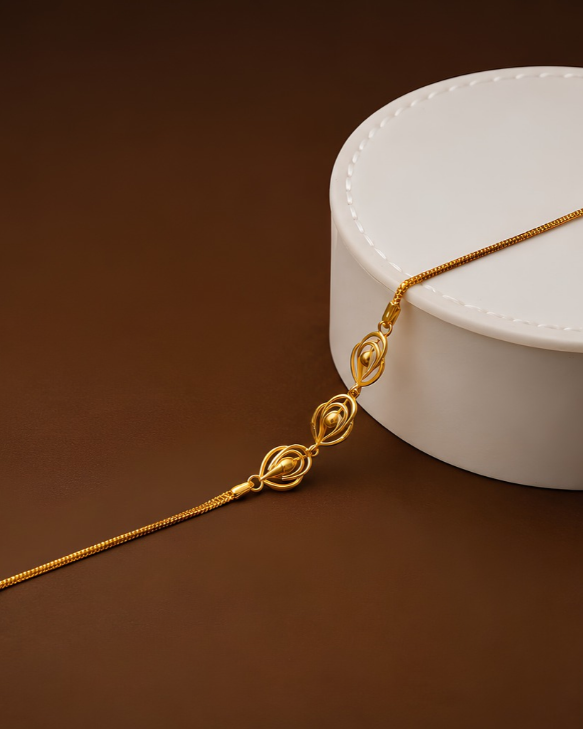 Gold Charm Bracelet