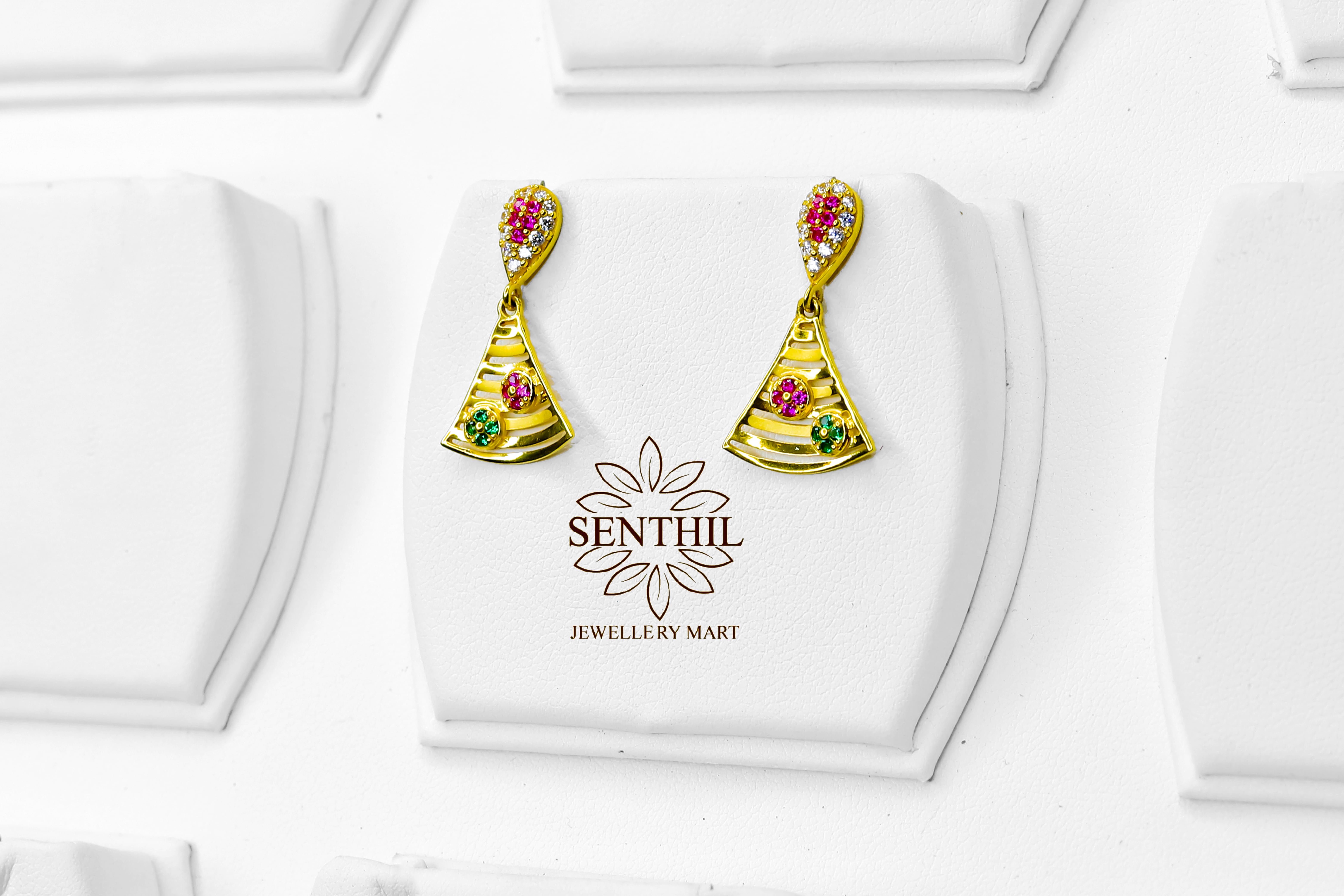 Kanmani Jhumka Earrings