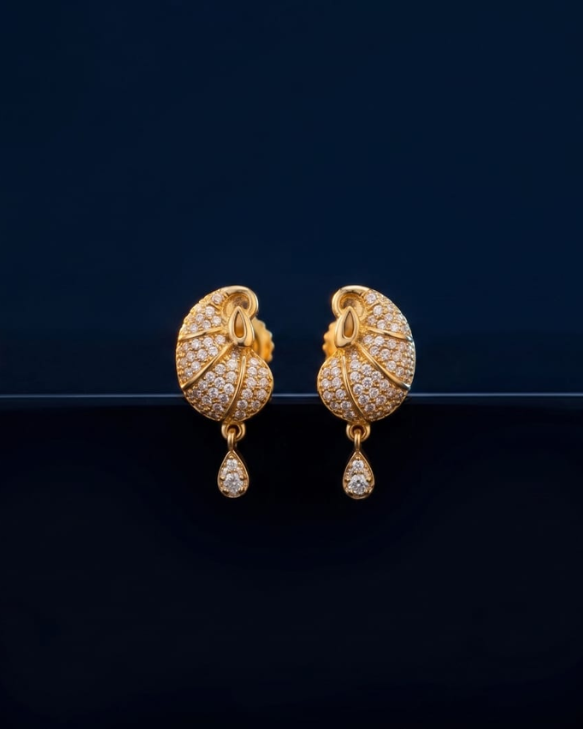Gold Drop Earrings